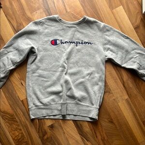 Champion Gray Crewneck Sweater